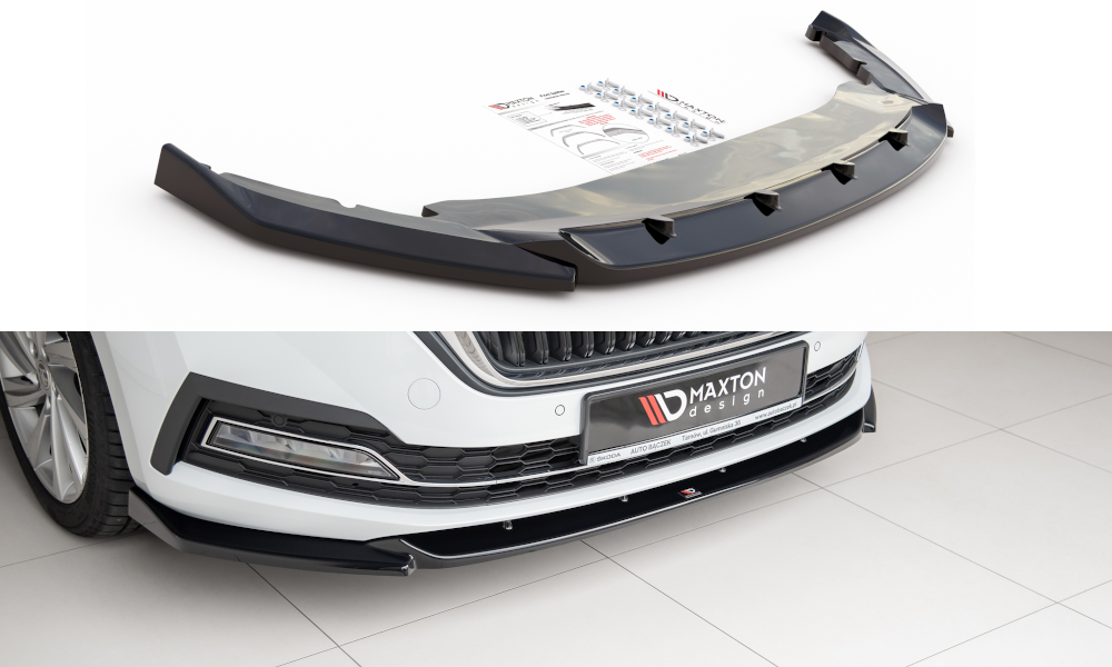 Forreste splitter V.1 Skoda Octavia Mk4