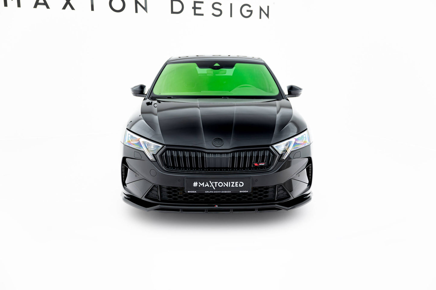 Forreste splitter V.1 Skoda Octavia RS Liftback / Combi Mk4 Facelift
