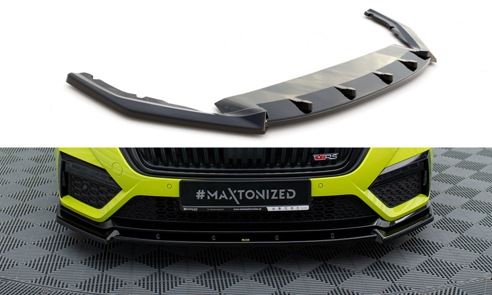 Forreste splitter V.1 Skoda Octavia RS Mk4