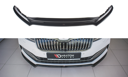 Forreste splitter V.1 Skoda Superb Liftback / Combi Mk3 Facelift