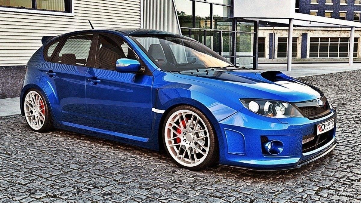 Forreste splitter V.1 Subaru Impreza WRX STI MK3 Facelift