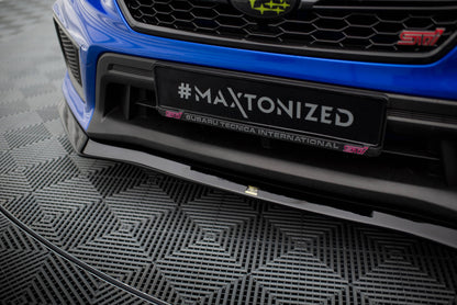 Forreste splitter V.1 Subaru WRX STI Mk1 Facelift