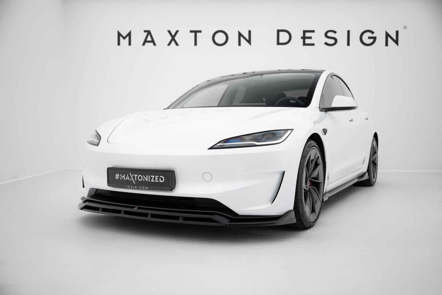Forreste splitter V.1 Tesla Model 3 Performance Mk1 Facelift