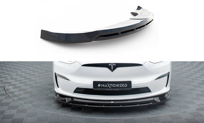 Forreste splitter V.1 Tesla Model X Mk1 Facelift