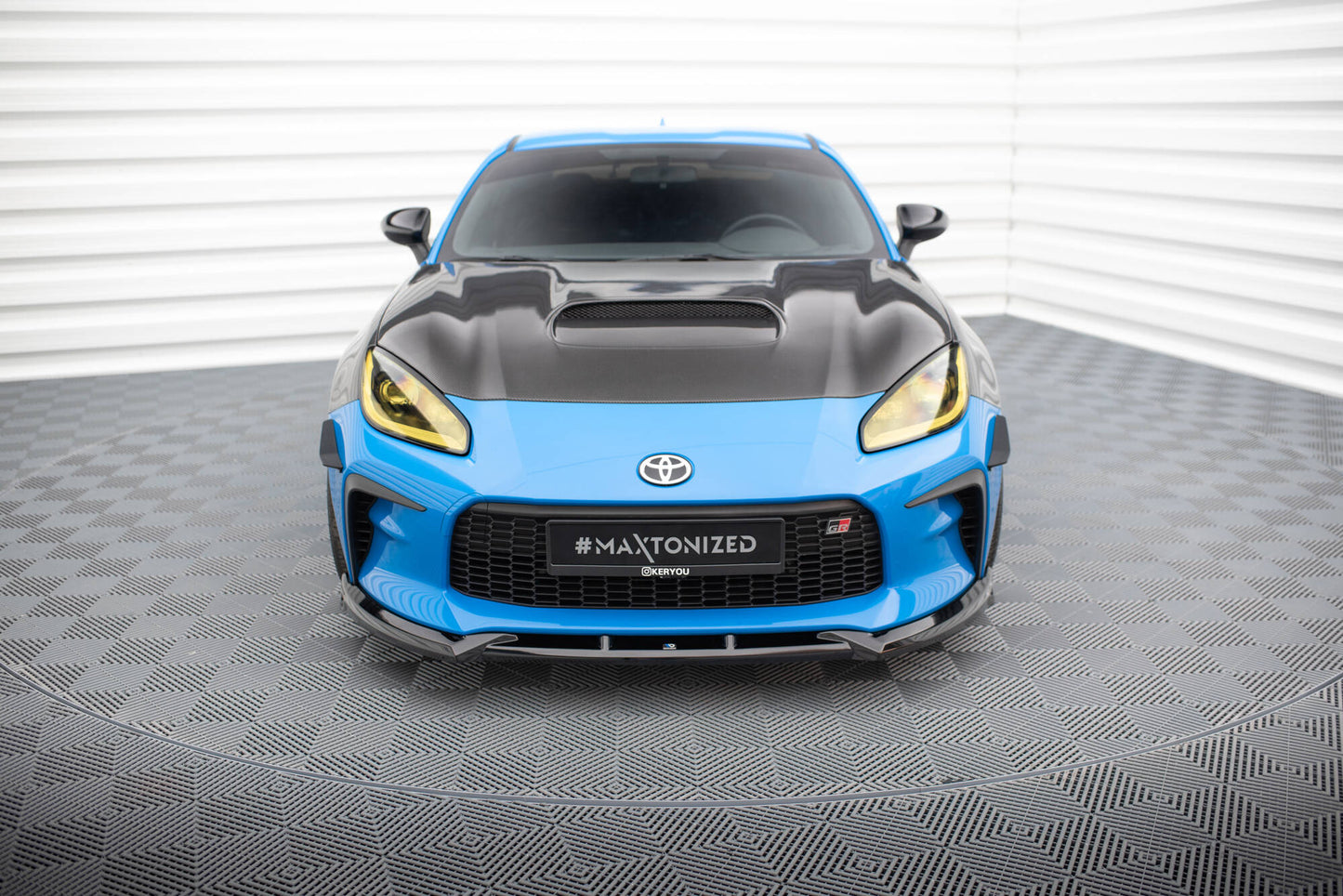 Forreste splitter V.1 Toyota GR86 Mk1