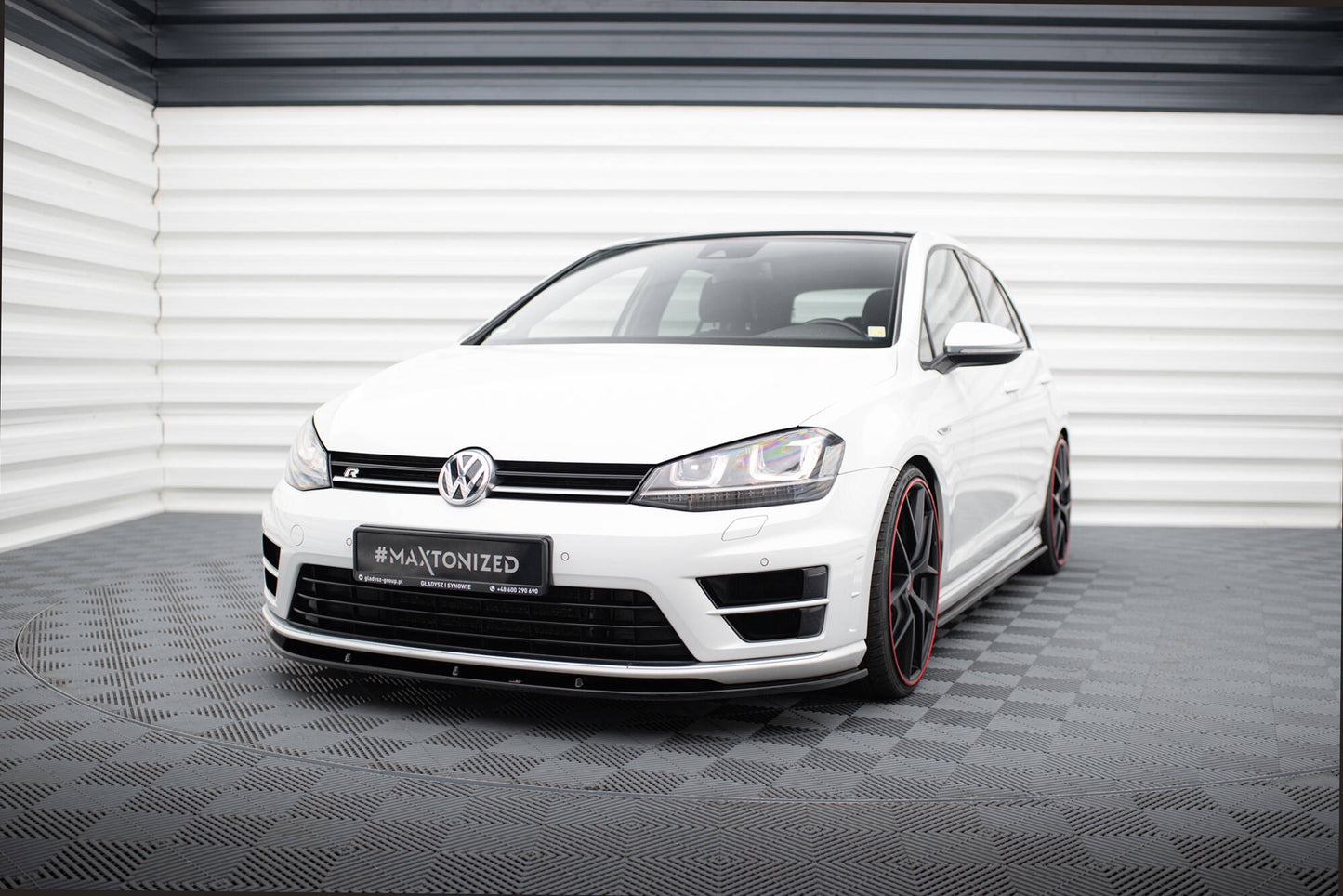 Forreste splitter V.1 VW Golf 7 R / R-Line