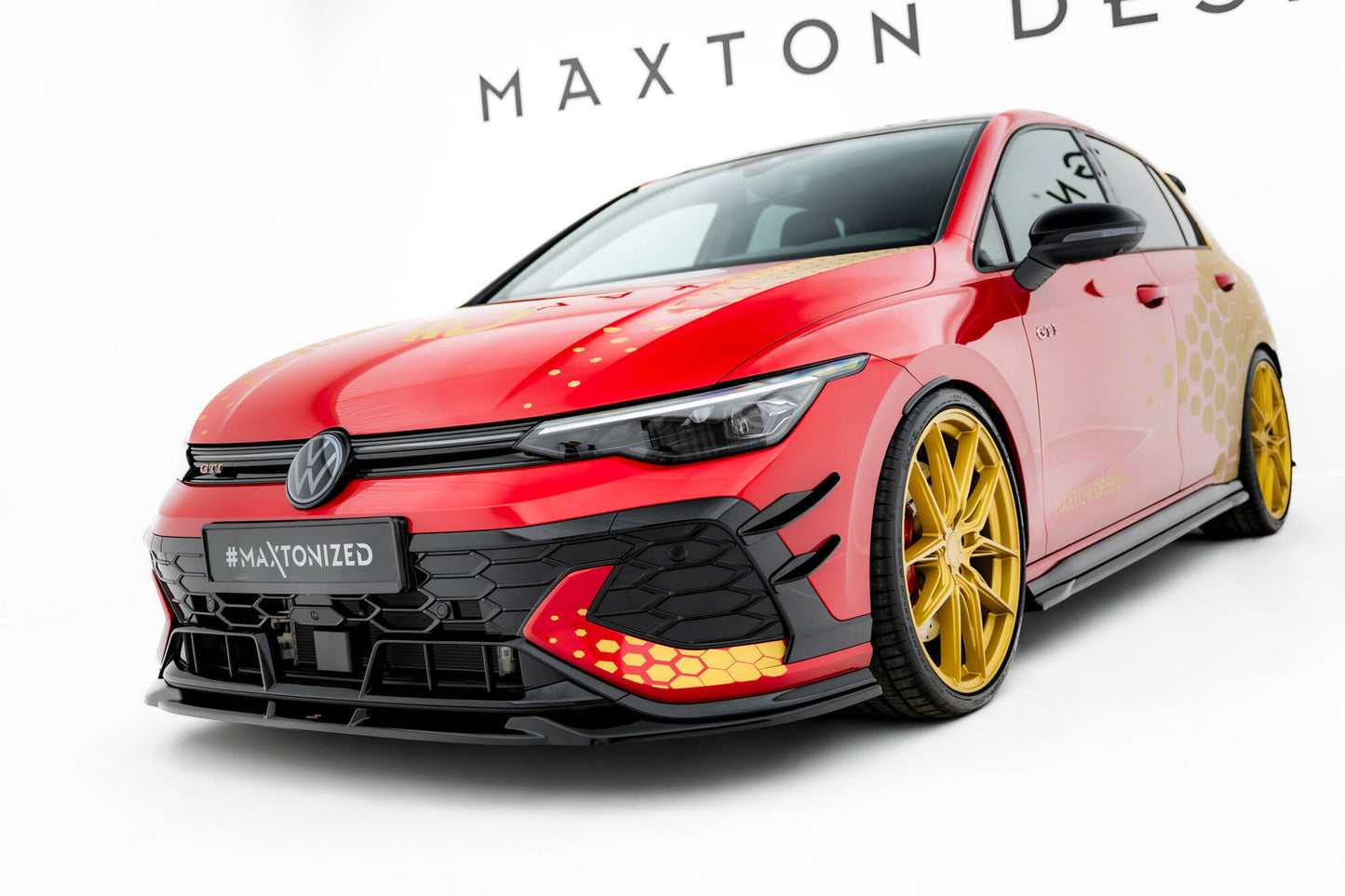 Forreste splitter V.1 Volkswagen Golf GTI Clubsport Mk8 Facelift