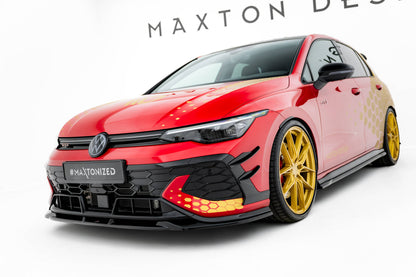Forreste splitter V.1 Volkswagen Golf GTI Clubsport Mk8 Facelift