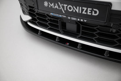 Forreste splitter V.1 Volkswagen Golf GTI / GTE / R-Line Mk8 Facelift
