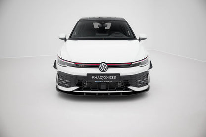 Forreste splitter V.1 Volkswagen Golf GTI / GTE / R-Line Mk8 Facelift