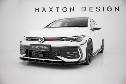 Forreste splitter V.1 Volkswagen Golf GTI / GTE / R-Line Mk8 Facelift