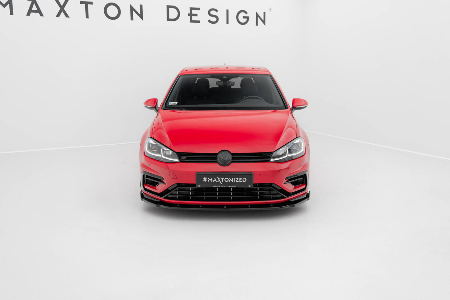 Forreste splitter V.1 Volkswagen Golf R / R-Line Mk7 Facelift
