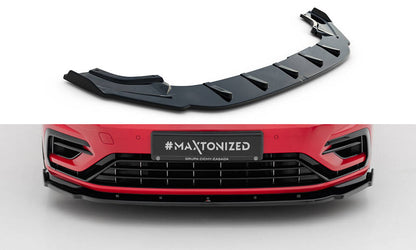 Forreste splitter V.1 Volkswagen Golf R / R-Line Mk7 Facelift