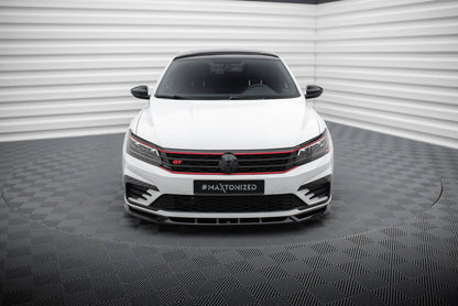 Forreste splitter V.1 Volkswagen Passat GT B8 Facelift USA