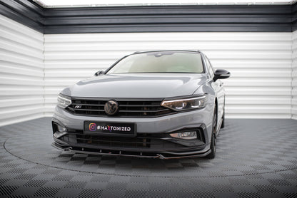Forreste splitter V.1 Volkswagen Passat R-Line B8 Facelift
