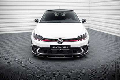 Forreste splitter V.1 Volkswagen Polo GTI Mk6 Facelift
