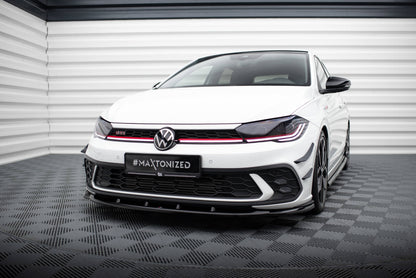 Forreste splitter V.1 Volkswagen Polo GTI Mk6 Facelift