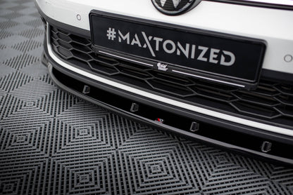 Forreste splitter V.1 Volkswagen Polo GTI Mk6 Facelift