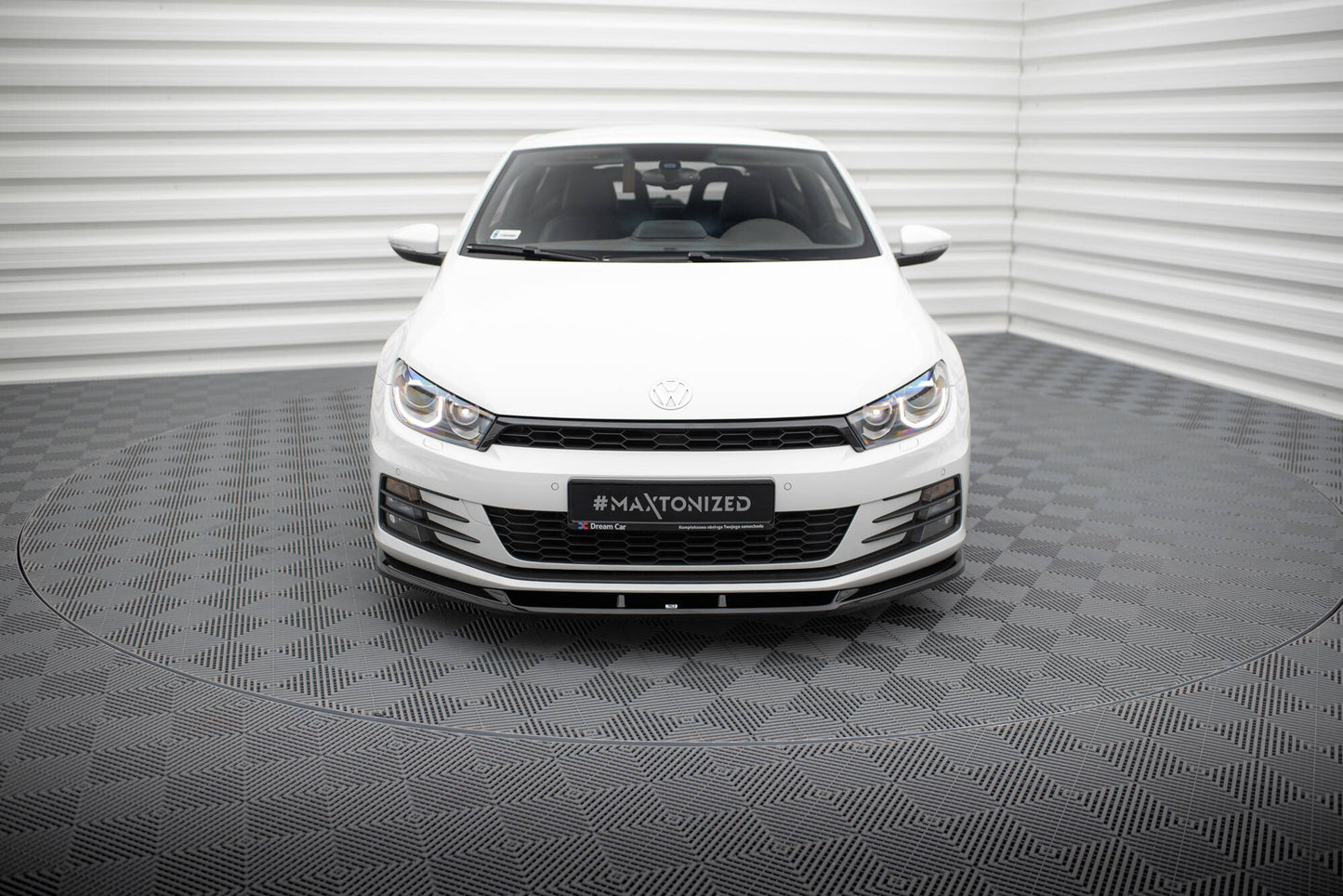 Forreste splitter V.1 Volkswagen Scirocco Mk3 Facelift