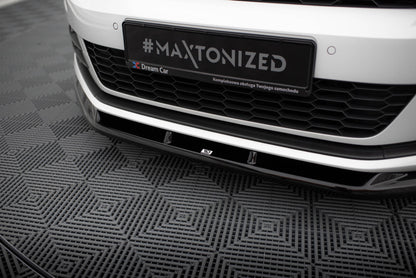 Forreste splitter V.1 Volkswagen Scirocco Mk3 Facelift