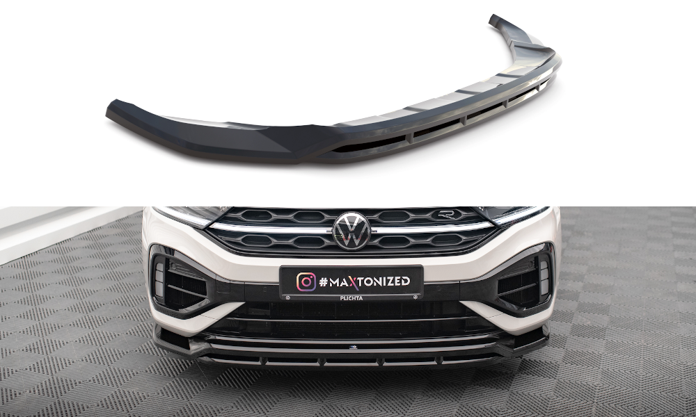Forreste splitter V.1 Volkswagen T-Roc R / R-Line Mk1 Facelift