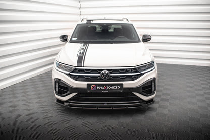 Forreste splitter V.1 Volkswagen T-Roc R / R-Line Mk1 Facelift