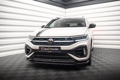 Forreste splitter V.1 Volkswagen T-Roc R / R-Line Mk1 Facelift
