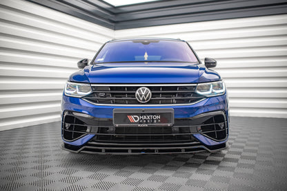 Forreste splitter V.1 Volkswagen Tiguan R / R-Line Mk2 Facelift