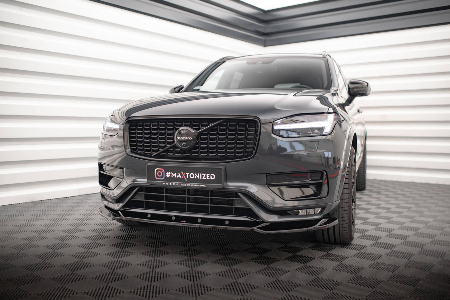 Forreste splitter V.1 Volvo XC90 R-Design Mk2 Facelift