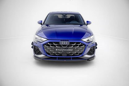Forreste splitter V.2 Audi A3 S-Line Sedan / S3 Sedan 8Y Facelift