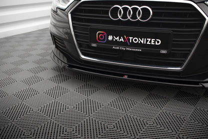 Forreste splitter V.2 Audi A3 Sportback 8V Facelift