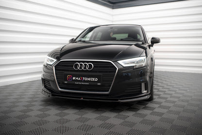 Forreste splitter V.2 Audi A3 Sportback 8V Facelift