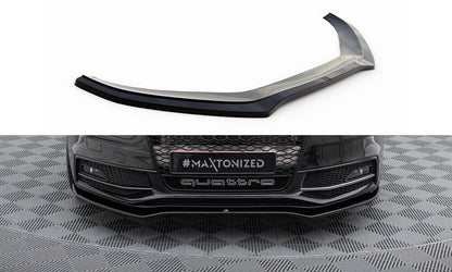 Forreste splitter V.2 Audi A4 S-Line / S4 B8 Facelift