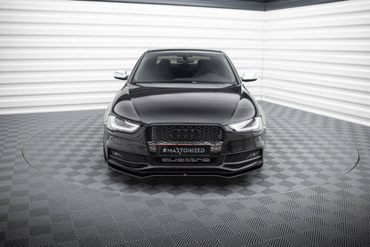 Forreste splitter V.2 Audi A4 S-Line / S4 B8 Facelift