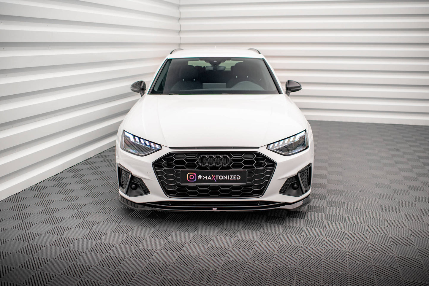 Forreste splitter V.2 Audi A4 S-Line / S4 B9 Facelift