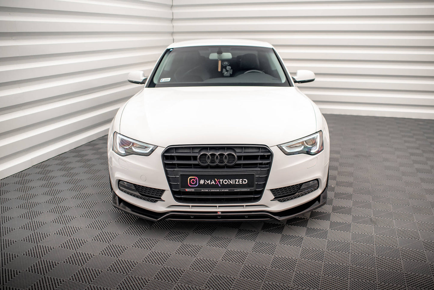 Forreste splitter V.2 Audi A5 Coupe / Sportback 8T Facelift
