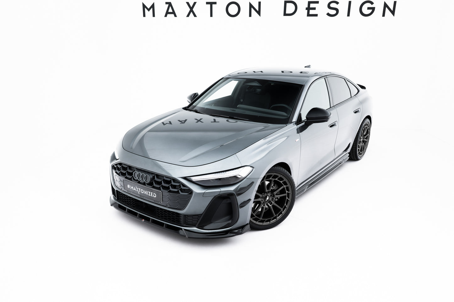 Forreste splitter V.2 Audi A5 S-Line Sedan / Avant B10