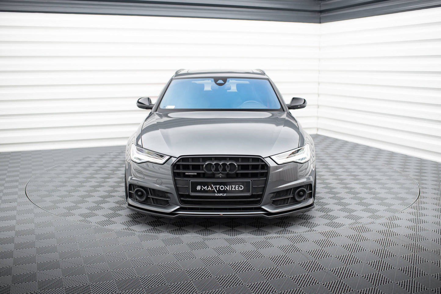 Forreste splitter V.2 Audi A6 / A6 C7 S-line/ S6 C7 Facelift