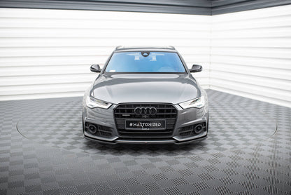 Forreste splitter V.2 Audi A6 / A6 C7 S-line/ S6 C7 Facelift