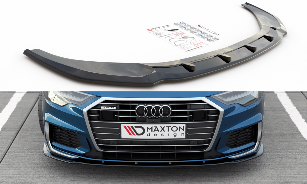 Forreste splitter V.2 Audi A6 S-Line / S6 C8 / C8 Facelift