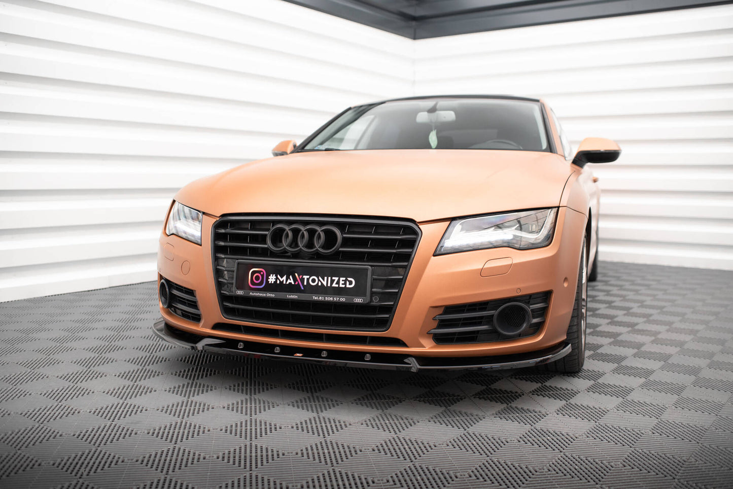 Forreste splitter V.2 Audi A7 C7