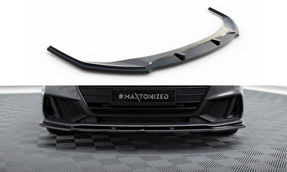 Forreste splitter V.2 Audi A7 S-Line C8 / S7 C8 / C8 Facelift / S7 Facelift