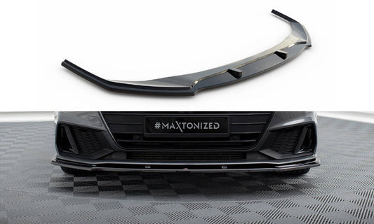 Forreste splitter V.2 Audi A7 S-Line C8 / S7 C8 / C8 Facelift / S7 Facelift
