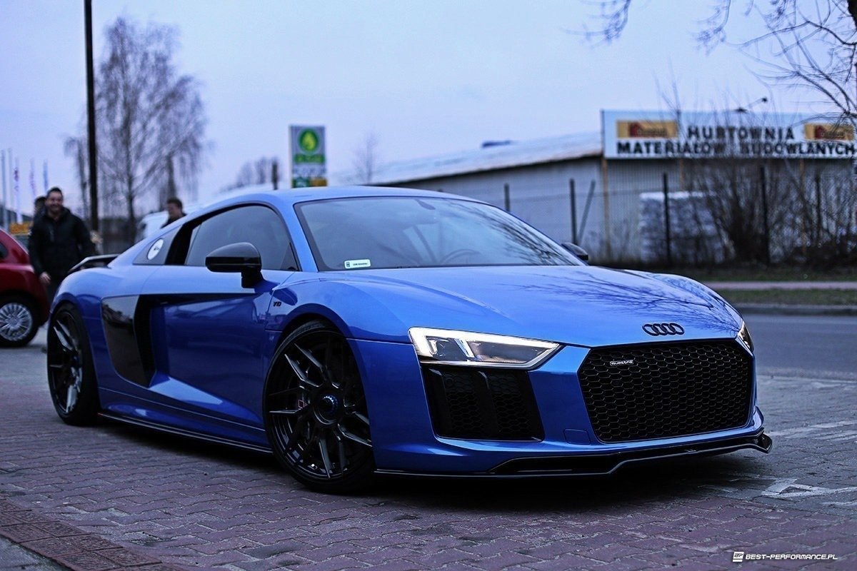 Forreste splitter V.2 Audi R8 Mk.2