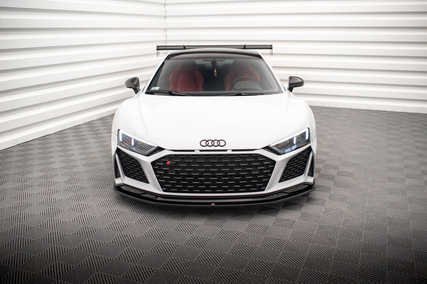Forreste splitter V.2 Audi R8 Mk2 Facelift