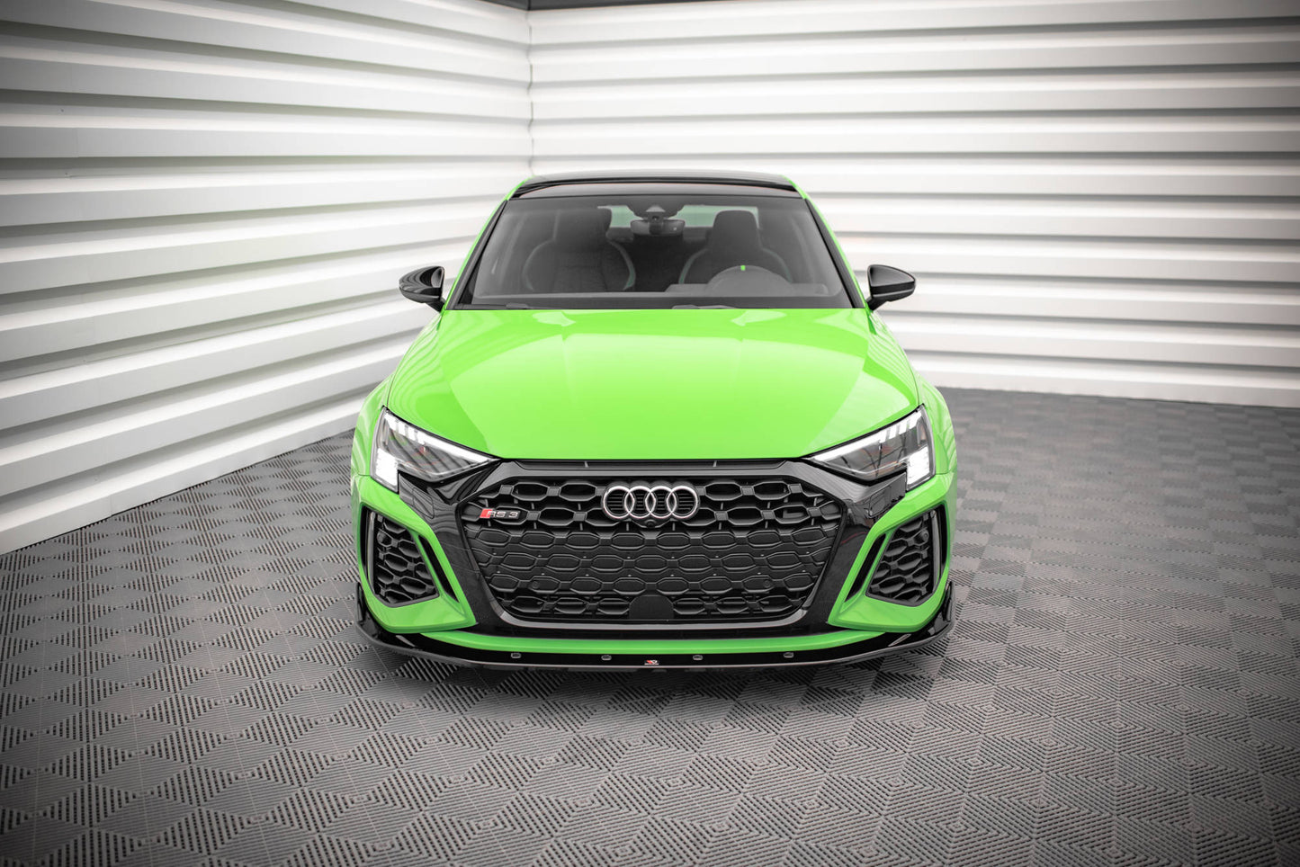 Forreste splitter V.2 Audi RS3 Sedan 8Y