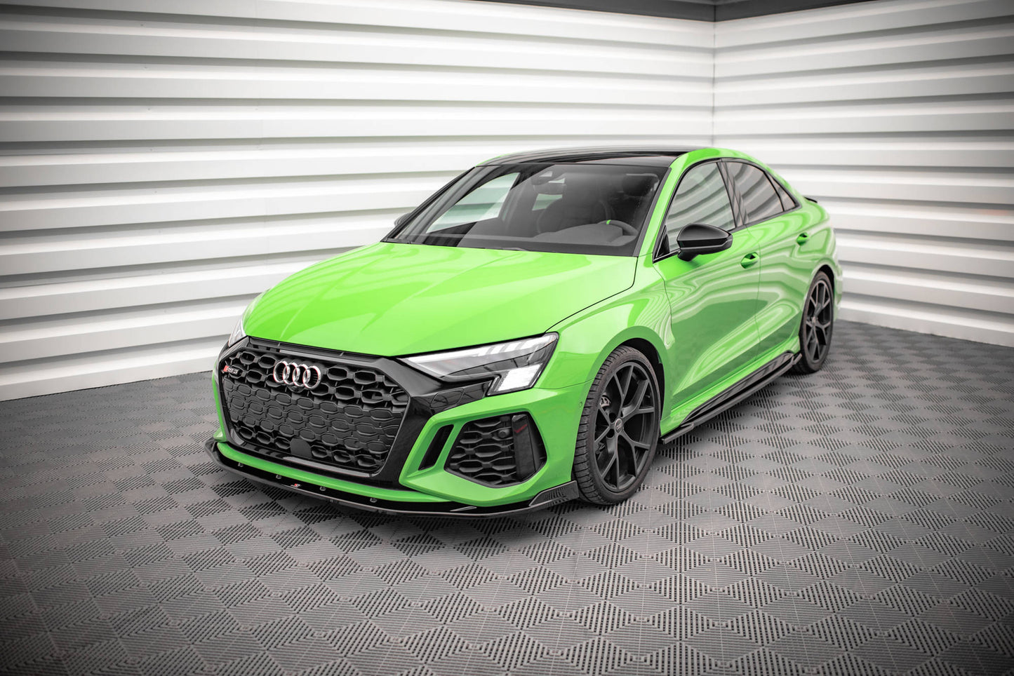 Forreste splitter V.2 Audi RS3 Sedan 8Y