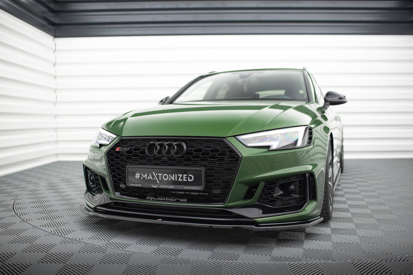 Forreste splitter V.2 Audi RS4 B9
