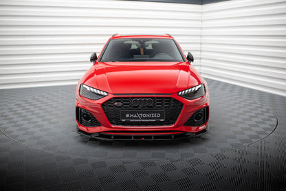 Forreste splitter V.2 Audi RS4 B9 Facelift