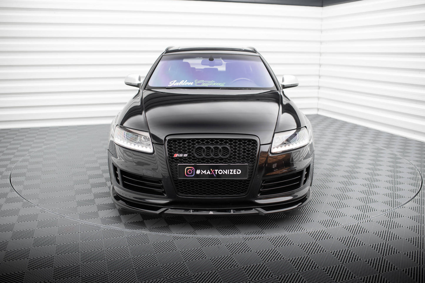 Forreste splitter V.2 Audi RS6 Avant C6